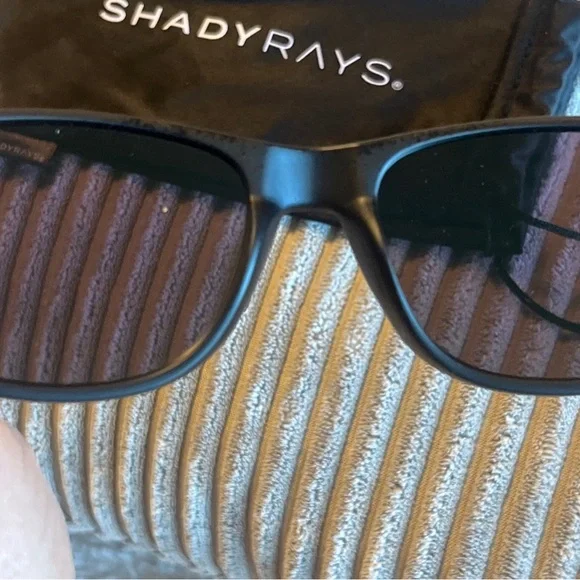 Shady Rays Classic Timber Black Emerald Polarized Square Sunglasses CL-31 - Picture 8 of 8